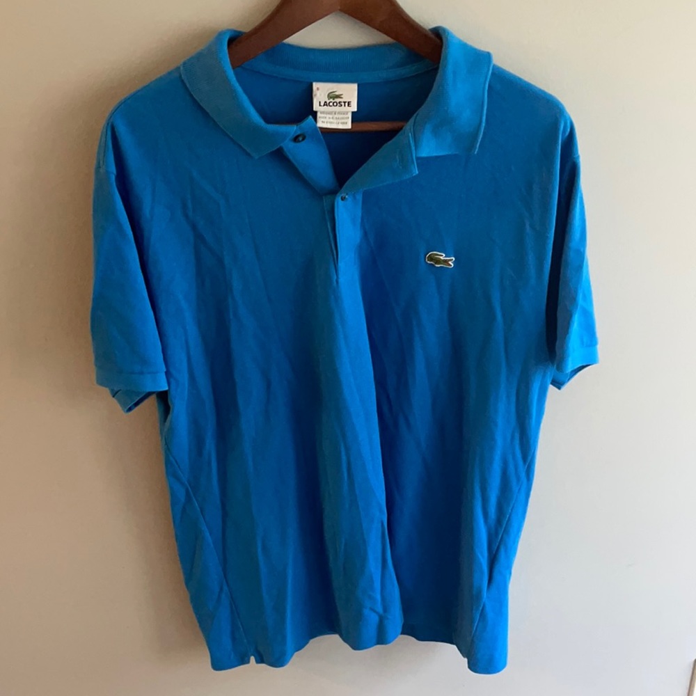 Blue Lacoste Polo